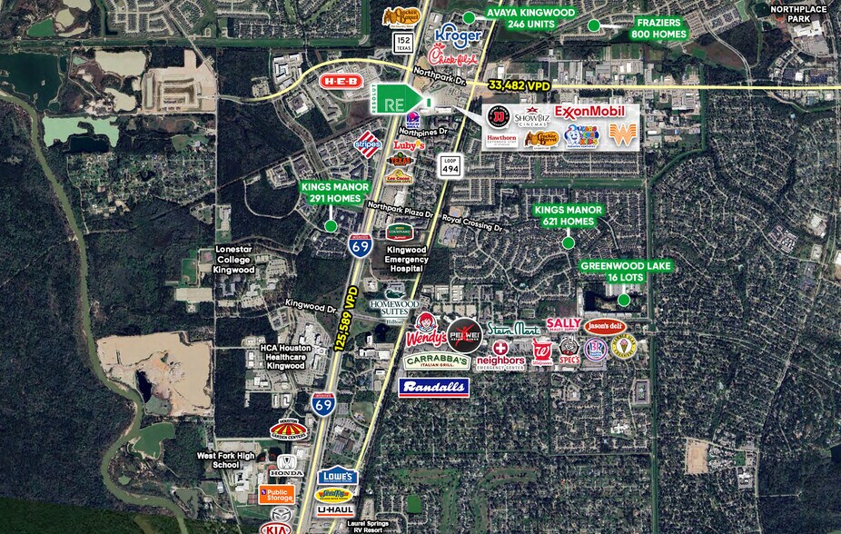 More Photos Of 24510 Eastex Fwy, Kingwood Storefront Retail Office For Lease