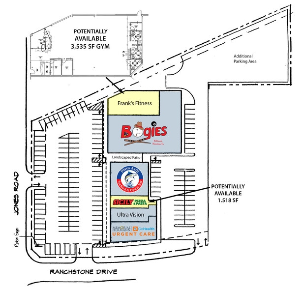 More Photos Of 9606-9638 Jones Rd, Houston Unknown For Lease