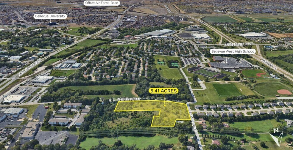 More Photos Of NEC 13th & Kasper St, Bellevue Land For Sale