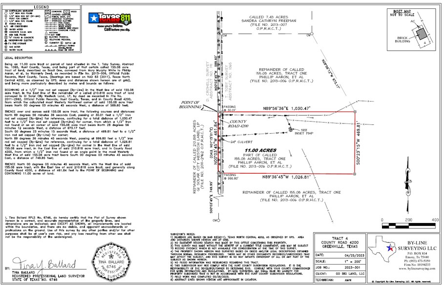 Primary Photo Of 1579 County Road 4200, Greenville Land For Sale