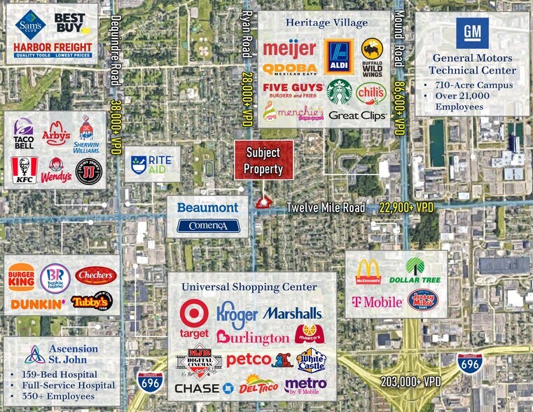 More Photos Of 4235-4239 E 12 Mile Rd, Warren Storefront For Sale