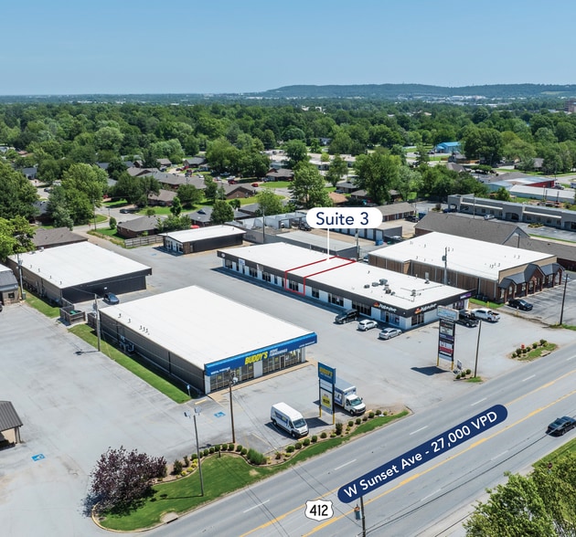More Photos Of 1772 W Sunset Ave, Springdale Storefront Retail Office For Lease