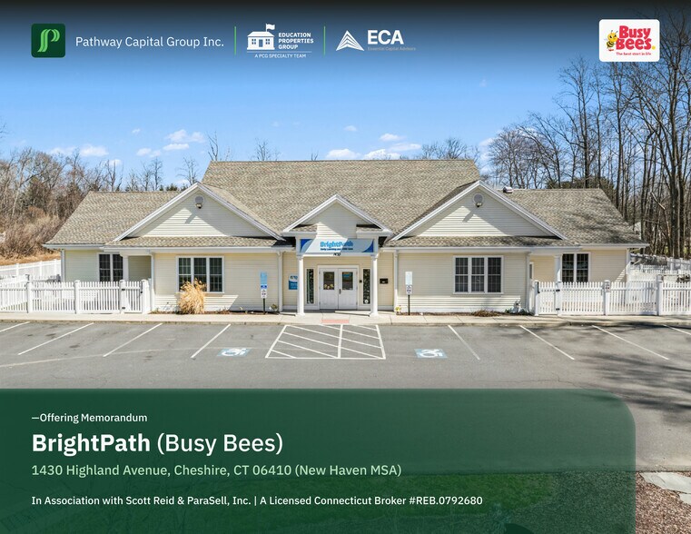 Primary Photo Of 1430 Highland Ave, Cheshire Daycare Center For Sale