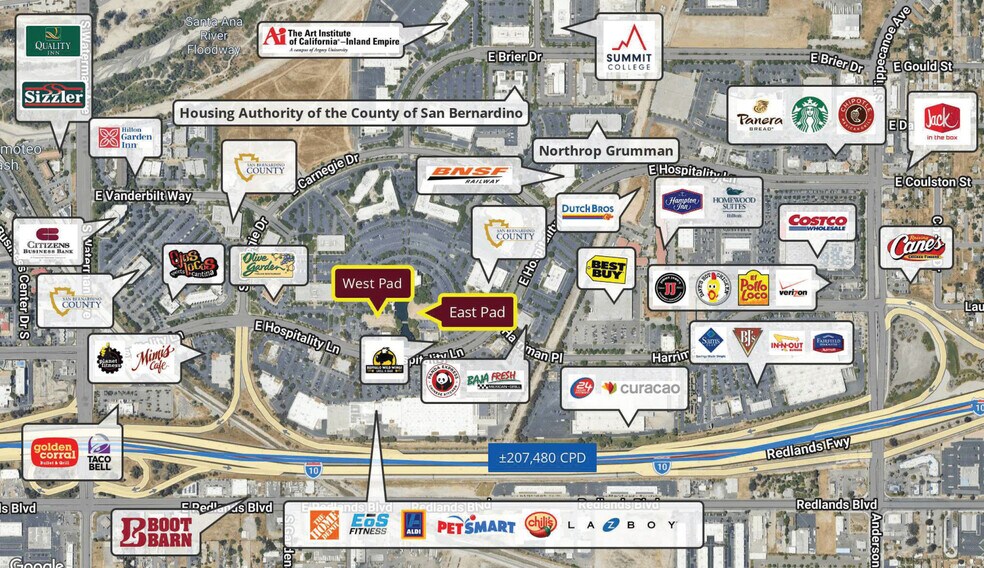 More Photos Of NWQ of E. Hospitality Lane & Harriman Place, San Bernardino Land For Sale
