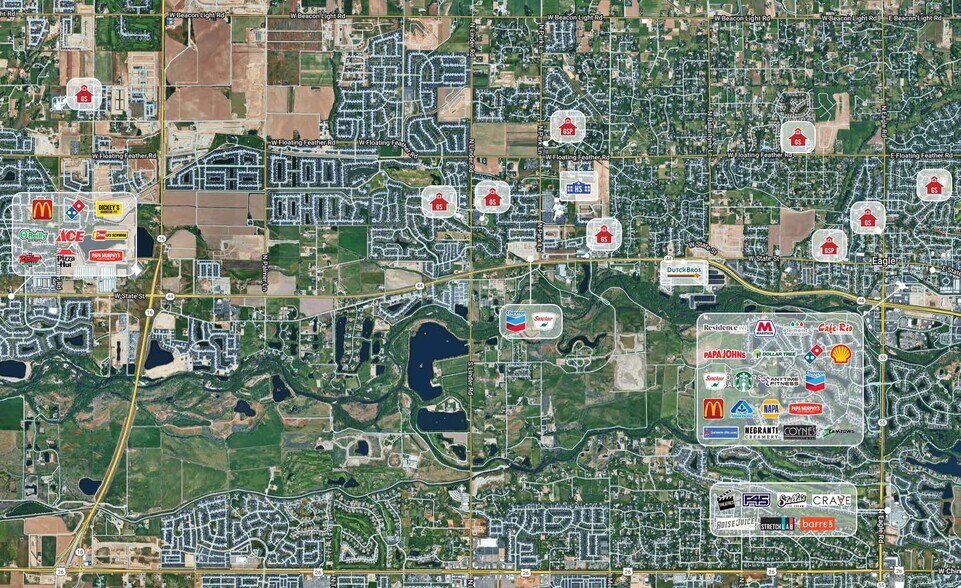 More Photos Of 4648 & 4526 Old Valley Rd, Eagle Storefront For Sale