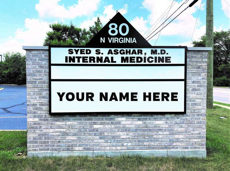 More Photos Of 80 N Virginia St, Crystal Lake Medical For Lease