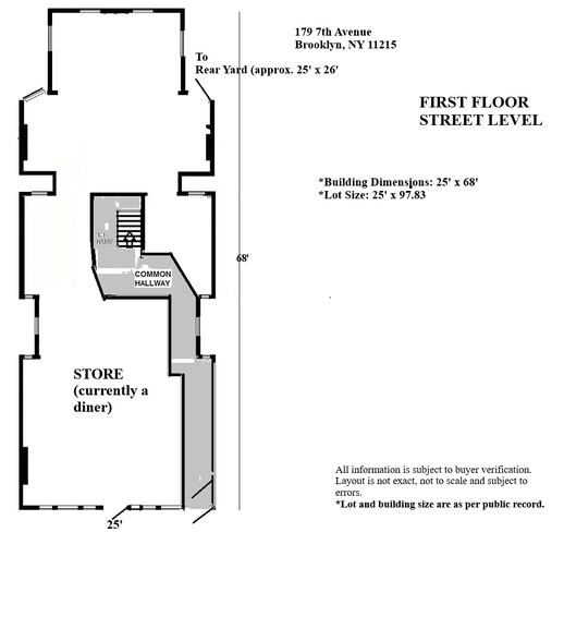 More Photos Of 179 7th Ave, Brooklyn Storefront Retail Residential For Sale