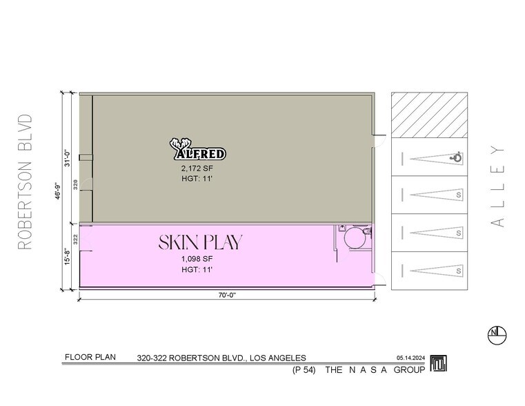 More Photos Of 320-322 S Robertson Blvd, Los Angeles Storefront For Lease