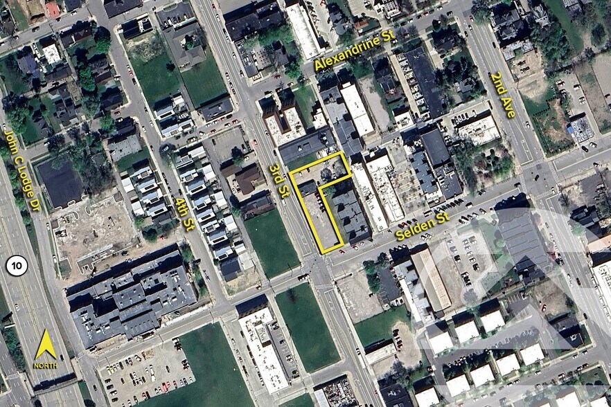 Primary Photo Of 3912 Seldon & 3940 3rd St, Detroit Land For Sale