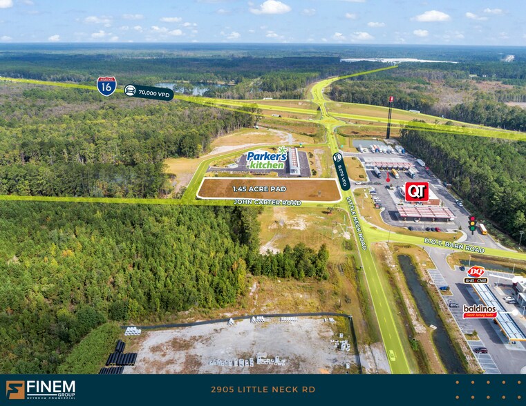 More Photos Of 2905 Little Neck Rd, Bloomingdale Land For Lease