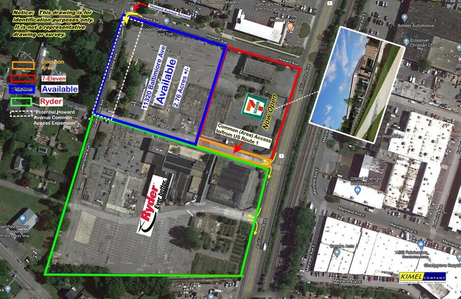 More Photos Of 11320 Baltimore Ave, Beltsville Land For Lease