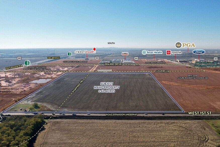 More Photos Of W 1st Street, Prosper Land For Sale