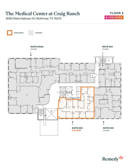 More Photos Of 8080 State Highway 121, McKinney Medical For Lease