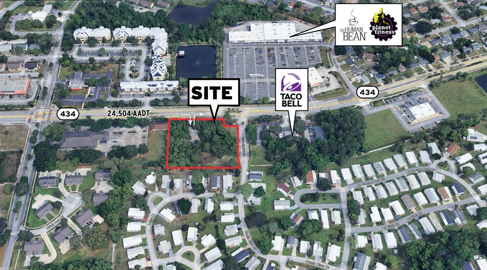 Primary Photo Of E State Road 434 @ Costa rica dr, Winter Springs Land For Sale