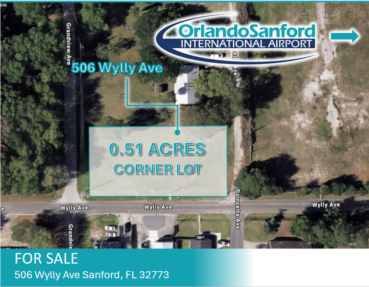 Primary Photo Of 506 Wylly, Sanford Land For Sale