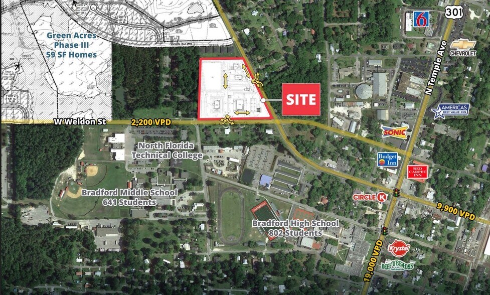 Primary Photo Of 555 W Weldon St, Starke Land For Sale