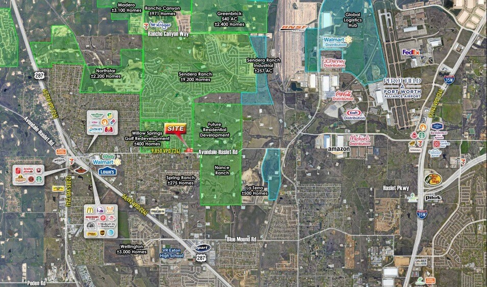 More Photos Of NWC Avondale-Haslet -Sendera Ranch Pad Site, Haslet Land For Sale