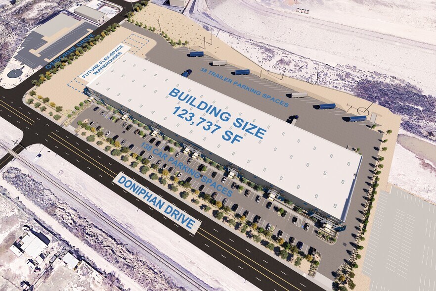 More Photos Of 4500 Doniphan Dr, El Paso Warehouse For Lease