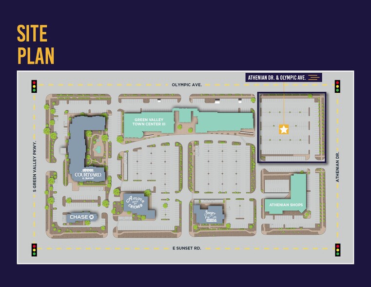 More Photos Of SWC Olympic Ave & Athenian Dr, Henderson Land For Lease
