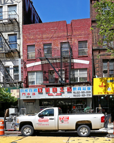 Primary Photo Of 274 Bowery, New York Storefront Retail Residential For Lease