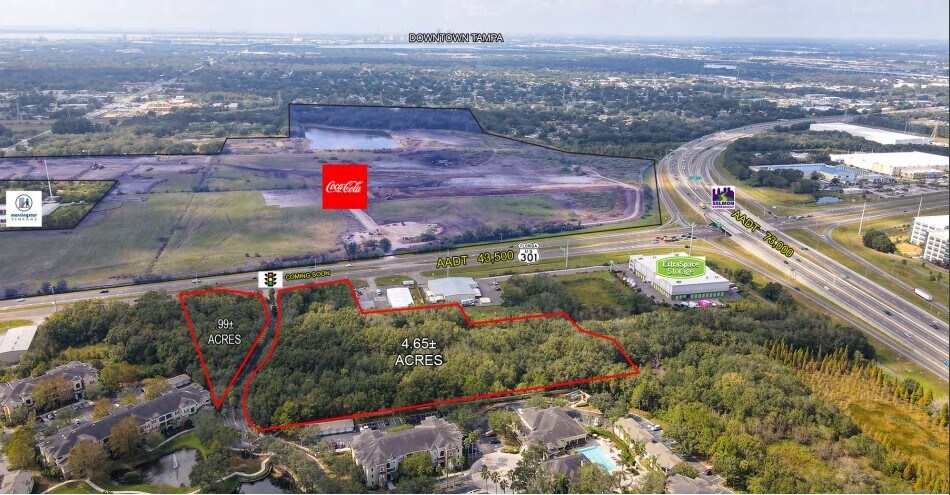 More Photos Of US 301 & Courtney Palms Blvd, Tampa Land For Sale