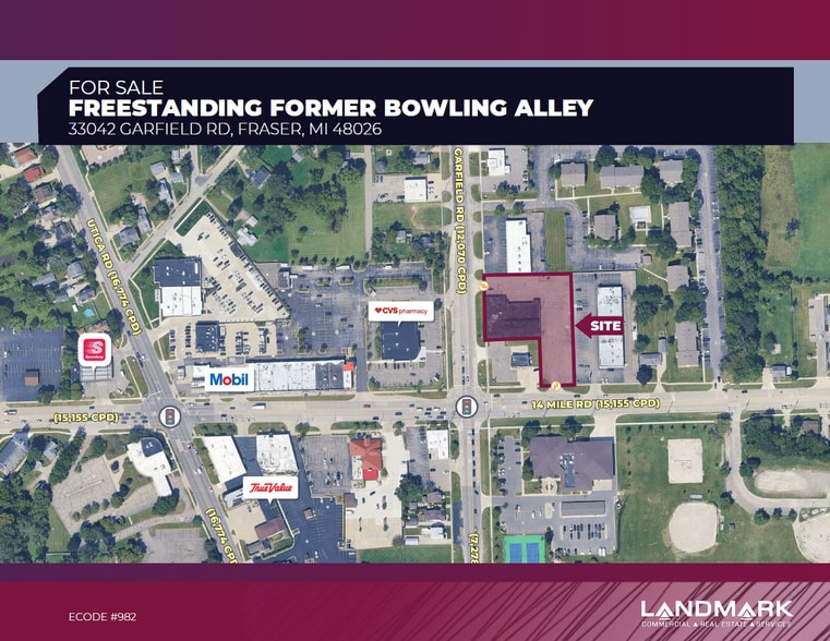 Primary Photo Of 33042 Garfield Rd, Fraser Bowling Alley For Sale