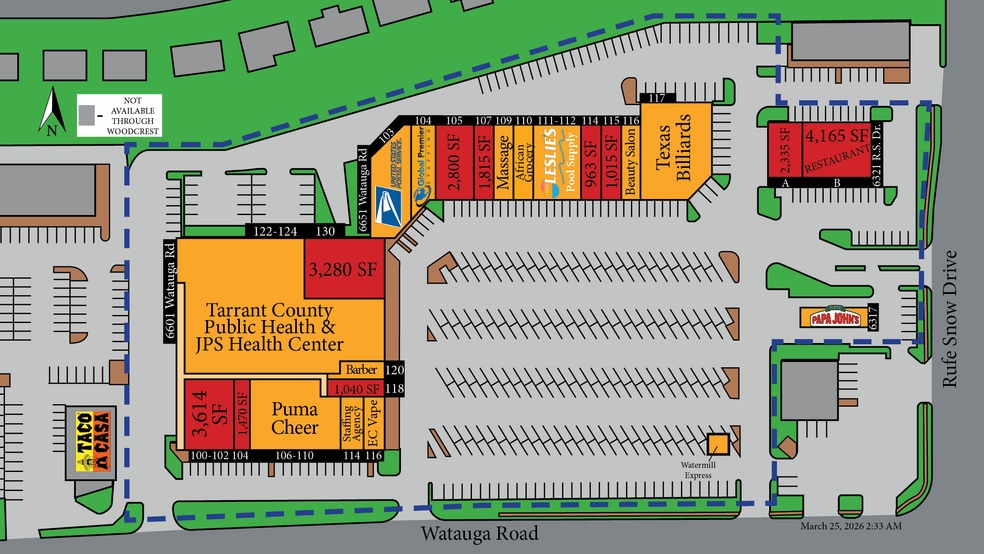 More Photos Of 6601 Watauga Rd, Watauga Unknown For Lease