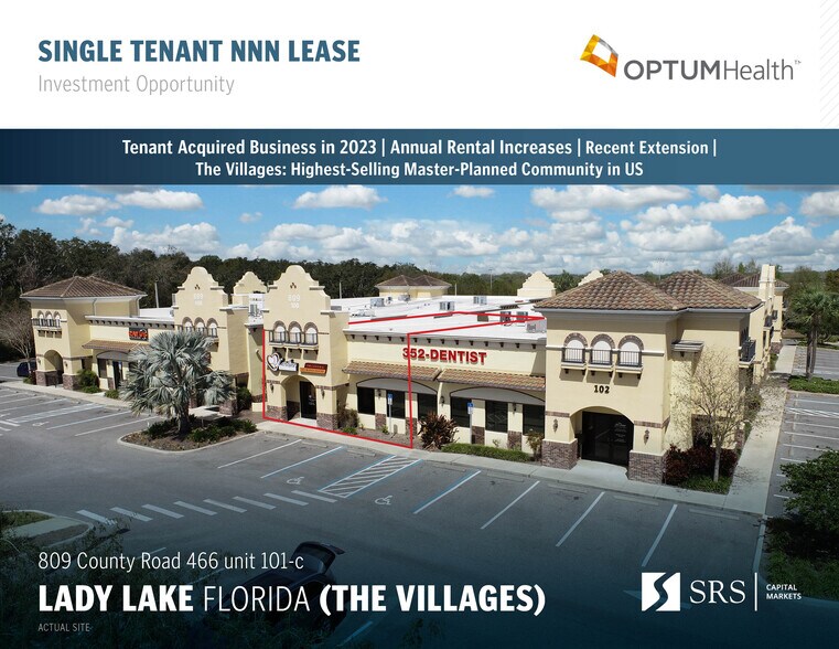 Primary Photo Of 809 County Road 466, The Villages Medical For Sale