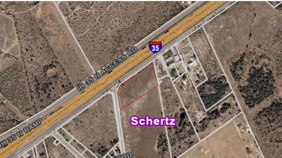 More Photos Of 25090 Interstate 35 N & Eckhardt Rd, Schertz Land For Sale