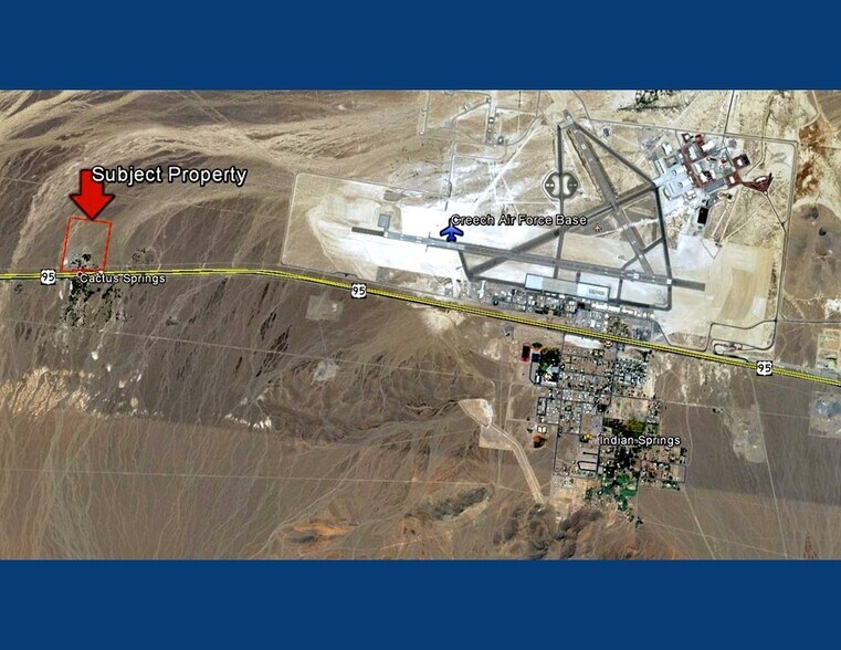 More Photos Of 28460 N US Highway 95, Indian Springs Land For Sale