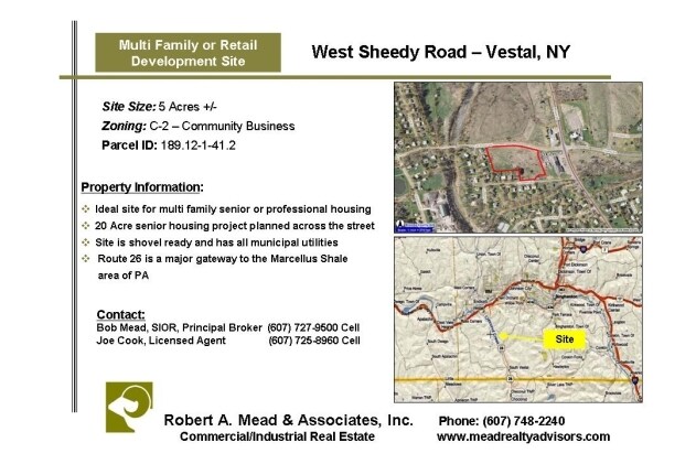 More Photos Of 1405 Route 26 S, Vestal Township Land For Lease