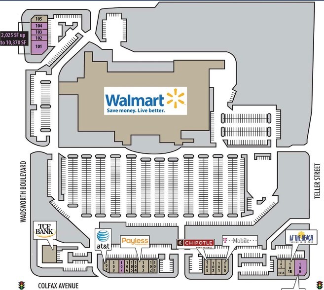 More Photos Of 7355 W Colfax Ave, Denver Unknown For Lease