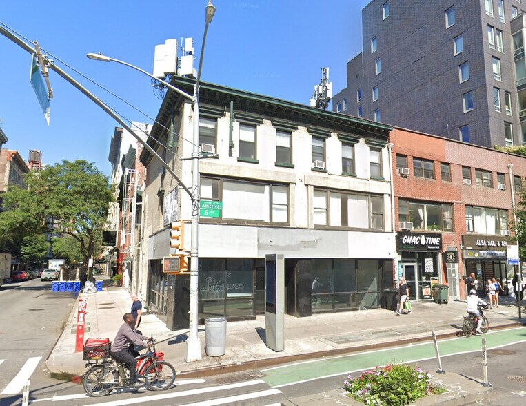 Primary Photo Of 595-597 Avenue of the Americas, New York Storefront Retail Residential For Lease