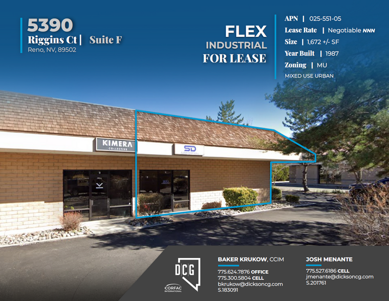 Primary Photo Of 5390 Riggins Ct, Reno Light Distribution For Lease