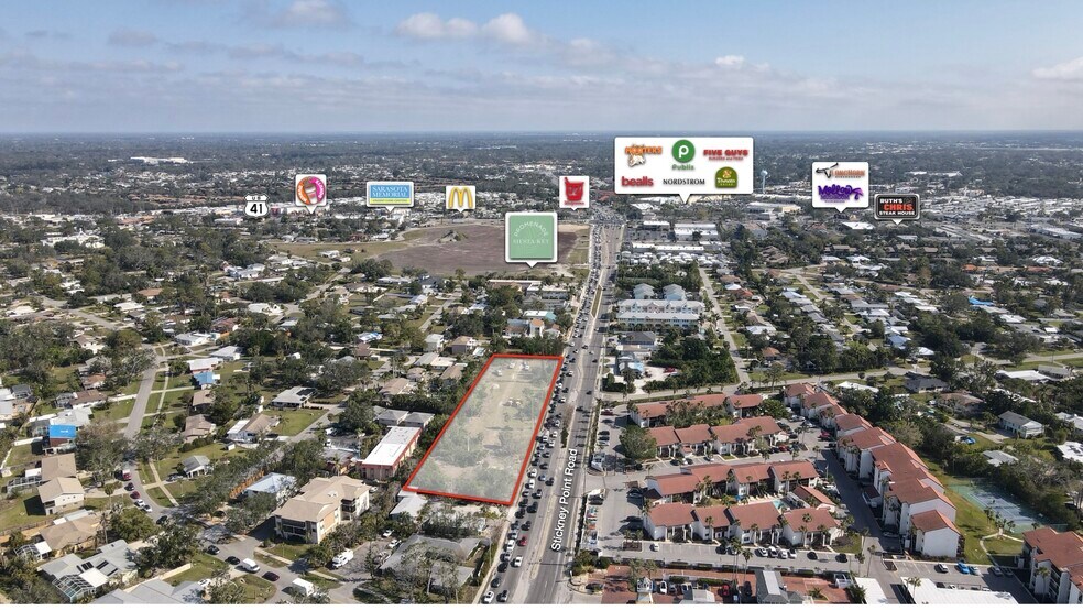 Primary Photo Of 1631 Stickney Point Rd, Sarasota Land For Sale