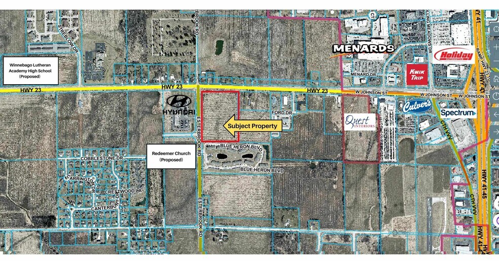 Primary Photo Of HWY 23 and ESTERBROOK ROAD, Fond Du Lac Land For Sale