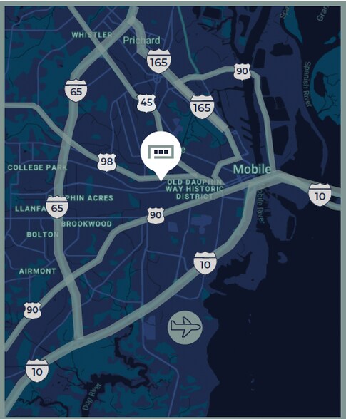 More Photos Of 1753 Spring Hill Ave, Mobile General Retail For Sale