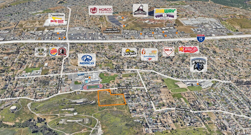 More Photos Of 0000 Hillside ave, Norco Land For Sale