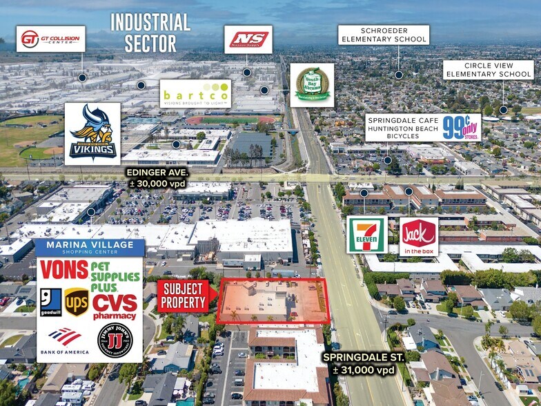 More Photos Of 16161 Springdale St, Huntington Beach Storefront Retail Office For Lease