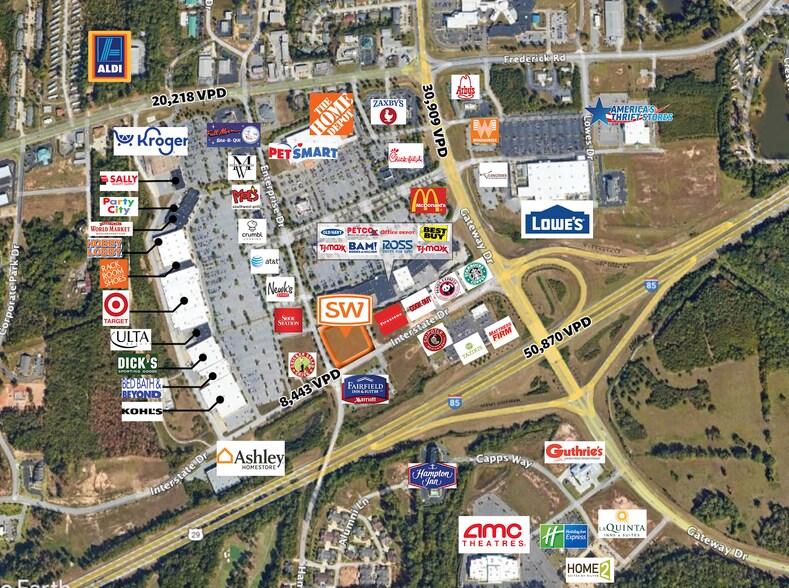 More Photos Of 2450 Enterprise Dr, Opelika Land For Sale