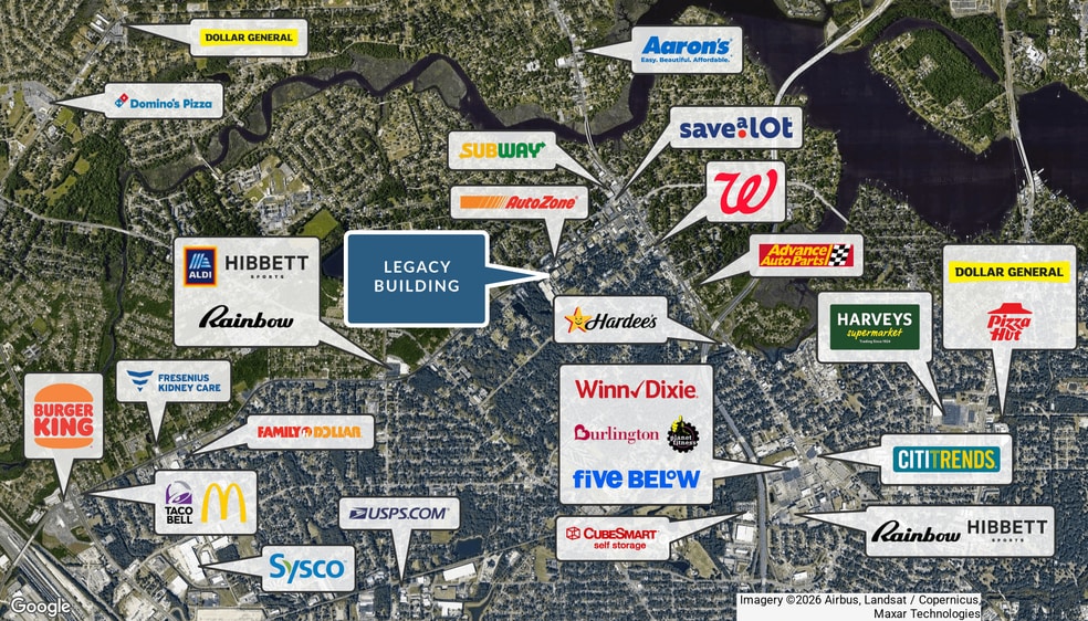 More Photos Of 1725 Oakhurst Ave, Jacksonville Medical For Lease