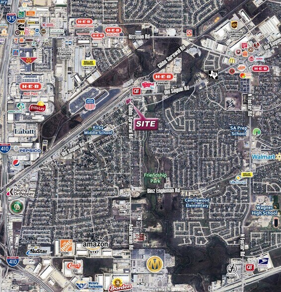 More Photos Of SWC of FM-78 & Gibbs Sprawl Rd, San Antonio Land For Lease