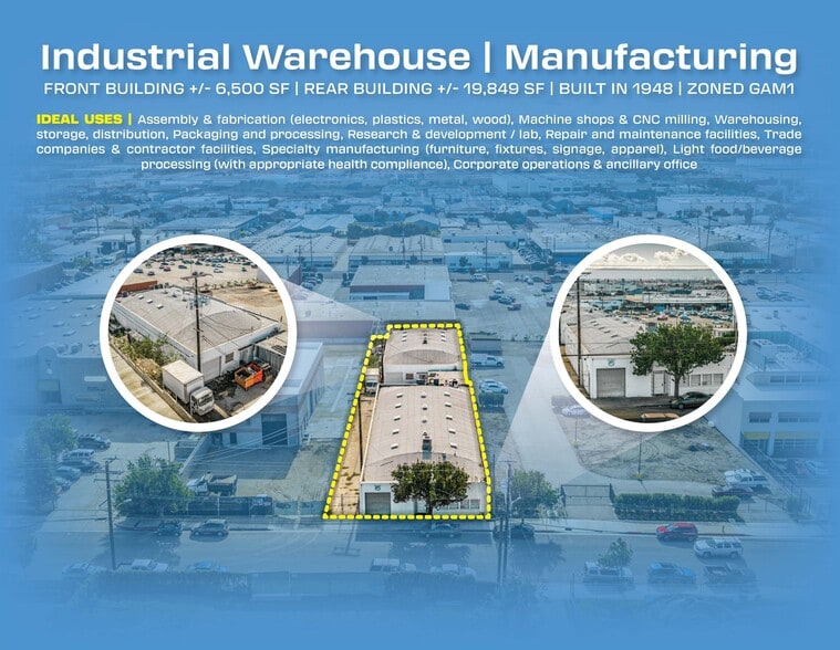 More Photos Of 1646 W 130th St, Gardena Manufacturing For Sale