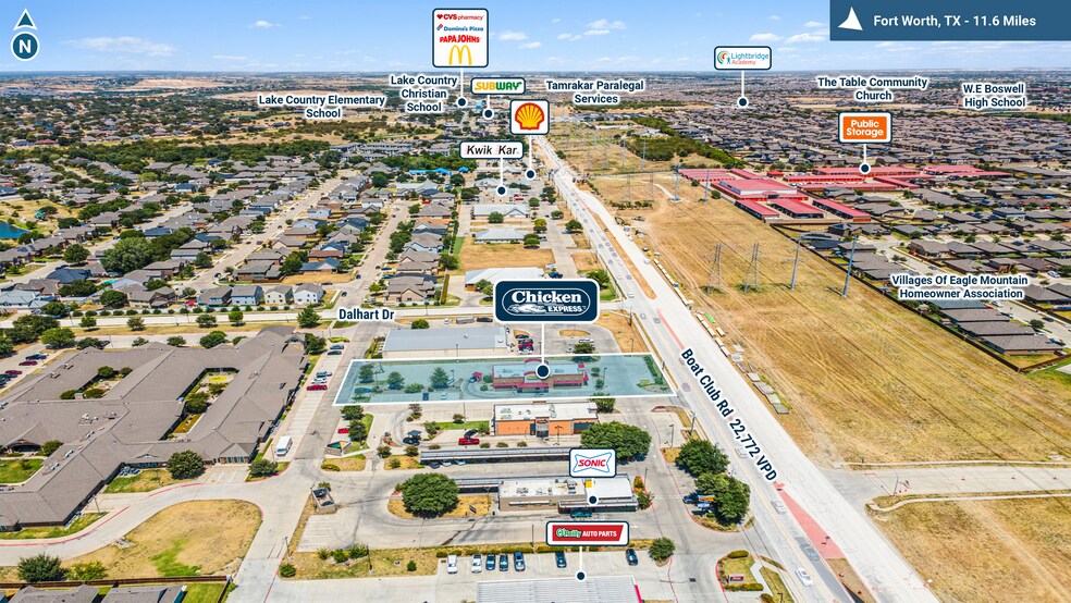 More Photos Of 7113 Boat Club Rd, Fort Worth Fast Food For Sale
