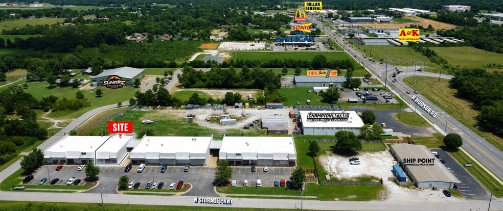 More Photos Of 2605 W Storage Parkway Rd, Rogers Flex For Lease