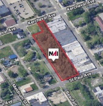 Primary Photo Of 6524-6530 Kercheval St, Detroit Land For Sale