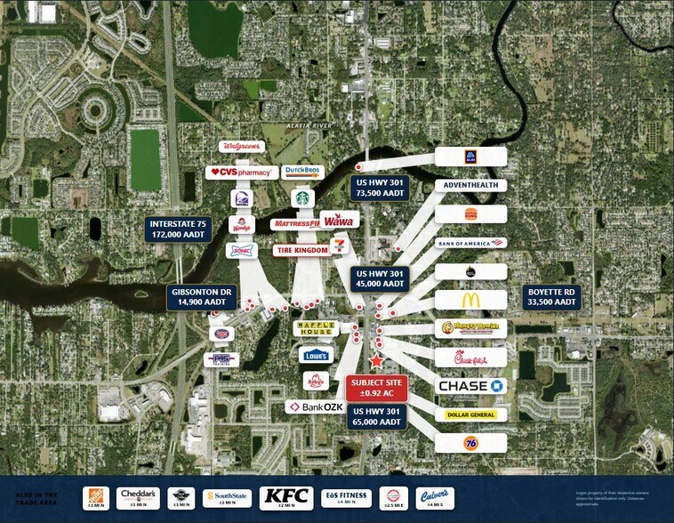 More Photos Of US Hwy 301, Riverview Land For Lease