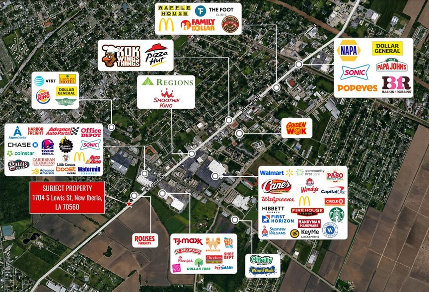 More Photos Of 1704 S Lewis St, New Iberia Auto Repair For Sale
