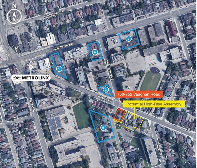 More Photos Of 750-752 Vaughan Rd, York Land For Sale
