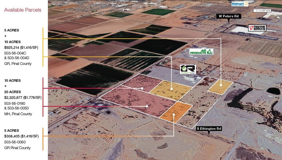 More Photos Of 5 Acres W Peters Rd, Casa Grande Land For Sale